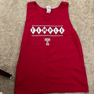 Temple University tank top